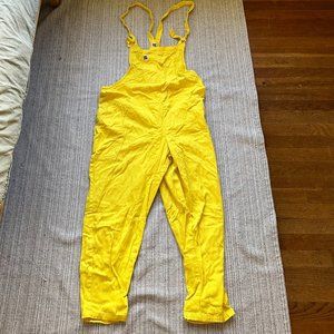 Lucy & Yak Bright Yellow Overalls Dungarees Size US 14L, UK 18L